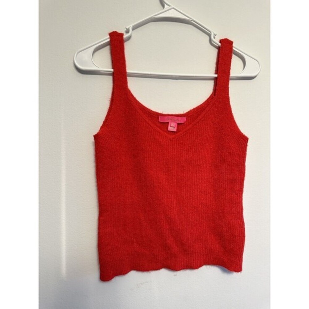 Lilly Pulitzer Sleeveless Tank Top Red Size XS‎